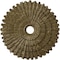 Ekena Millwork Eryn Ceiling Medallion (Canopies up to 4"), 24 3/4"OD x 3 1/4"ID x 1 7/8"P, Mississippi Mud Crackle CM24ENMMC - alternate 1